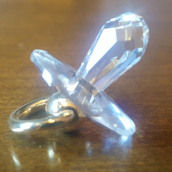 swarovski crystal pacifier